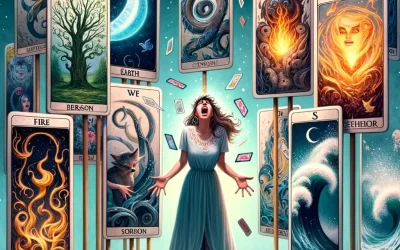 My “Bossy” Elemental Tarot Cards