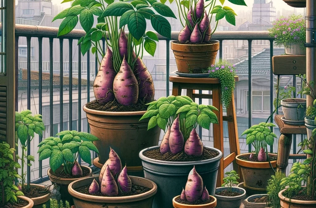 Growing Sweet Potatoes on My Balcony