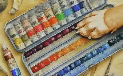 Creative Journey – 02 – The Thrifty Artist’s Guide to Watercolour Bliss