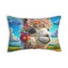 Alpaca Day Dreams - Lumbar Pillow - Image 2