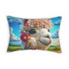 Alpaca Day Dreams - Lumbar Pillow - Image 3