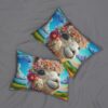Alpaca Day Dreams - Lumbar Pillow - Image 5