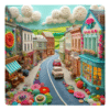 Fiberarts Theme Metal Magnets