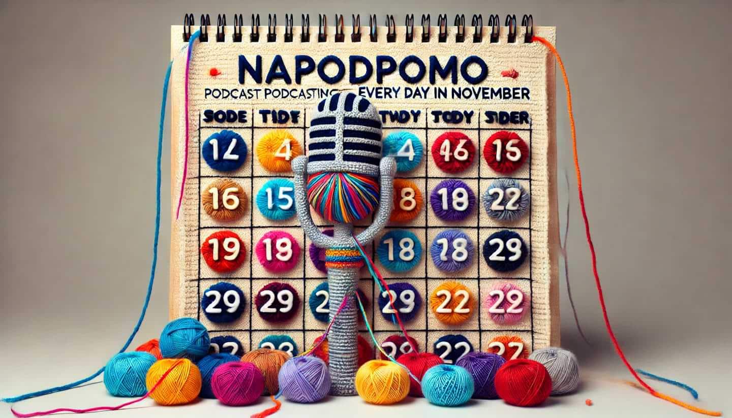 My Insane Meno Brain – 03 – It’s NaPodPoMo Month!