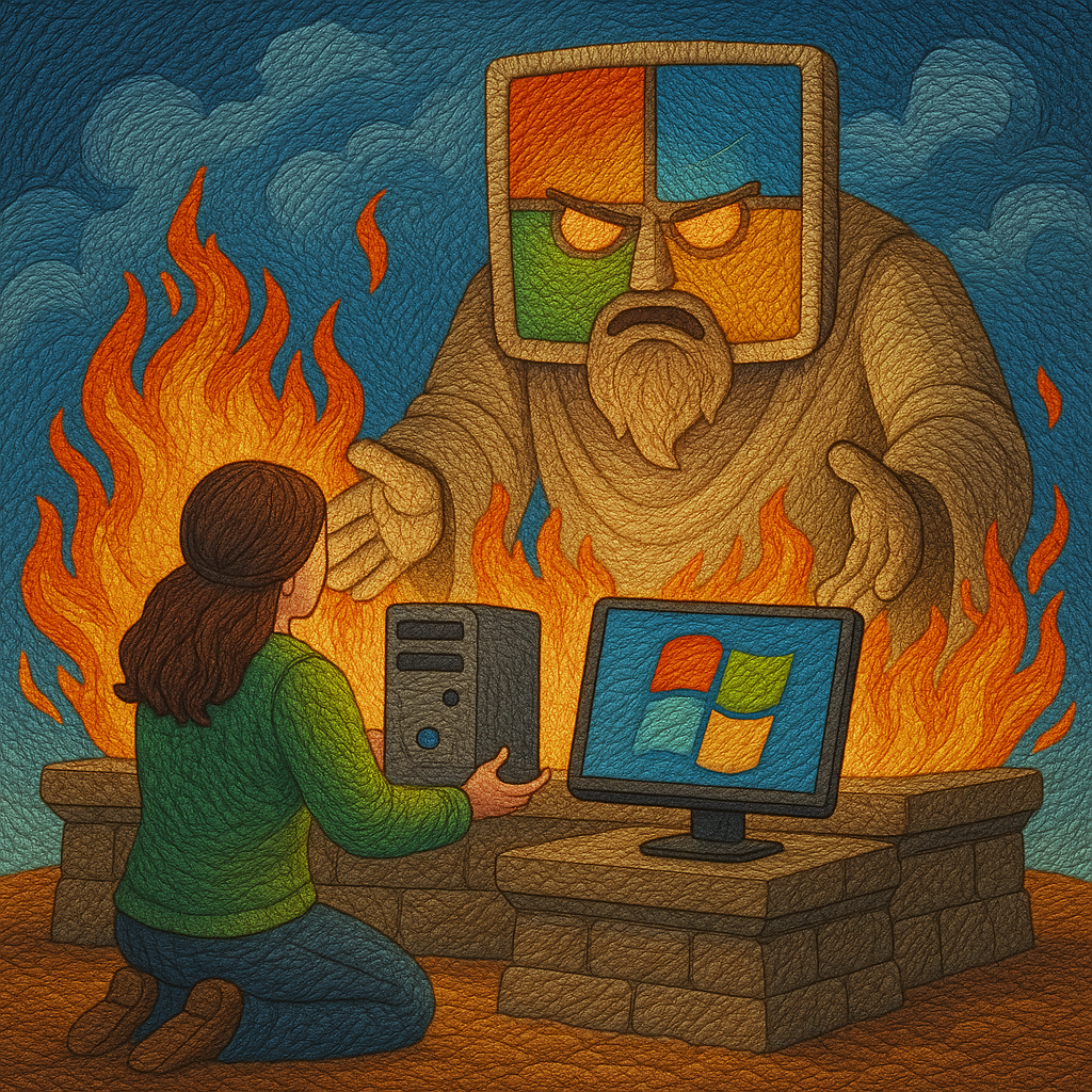 Sacrifice to MS God
