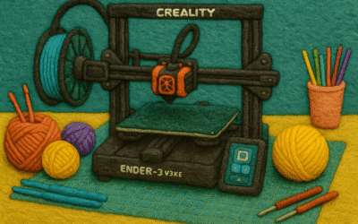 Ender-3 V3 KE Review for Beginners – 3D Printing on Linux Mint as a Fiber Artist