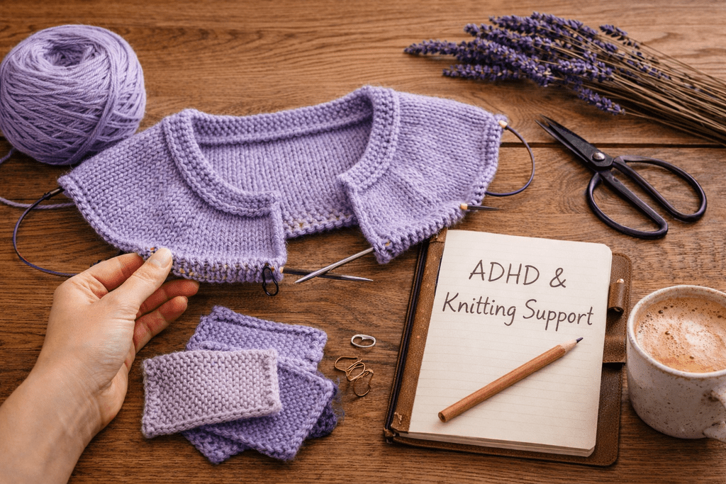 The Lavender Vest, Part Two: Frogging, Feelings, and My Impending Villain Era