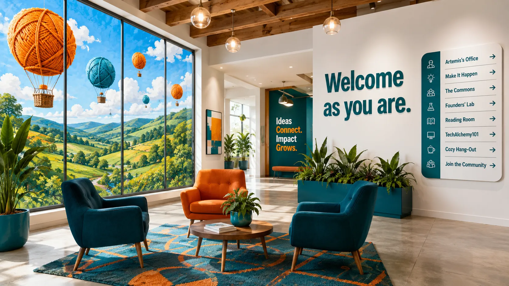 The Central Lobby